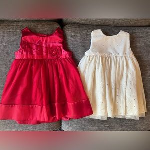 12-18M / Joe Fresh and George Dresses